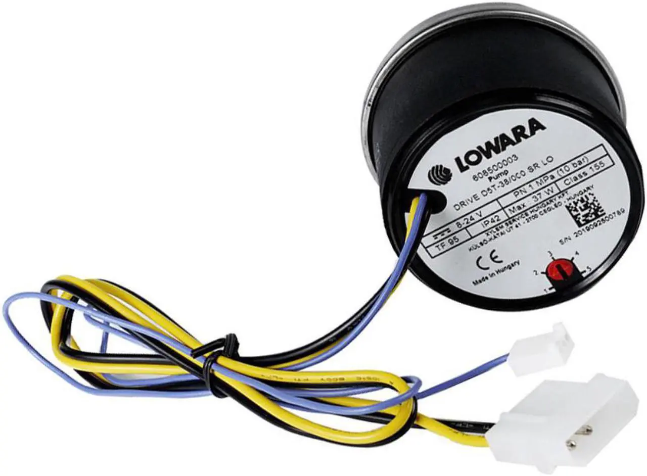 Alt view image 2 of 3 - LOWARA Computer Case D5 Water Pump PC Cooling System 8~24V Voltage Maximum Flow 1200L/H D5 Pump Core 37w 3pin 4pin