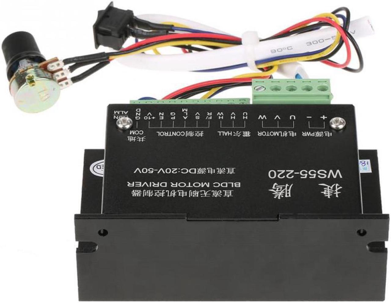 Alt view image 4 of 5 - 3 Phase BLDC Motor Controller DC 48V 500W CNC Brushless Spindle Motor Driver