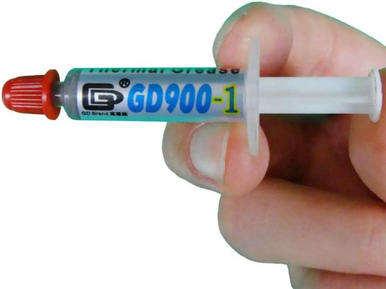 Alt view image 5 of 6 - GD900 Thermal Grease 1g GD900 CPU Processors Heatsink Silicone Heatsink Plaster Thermal Conductive Thermal Paste Grease
