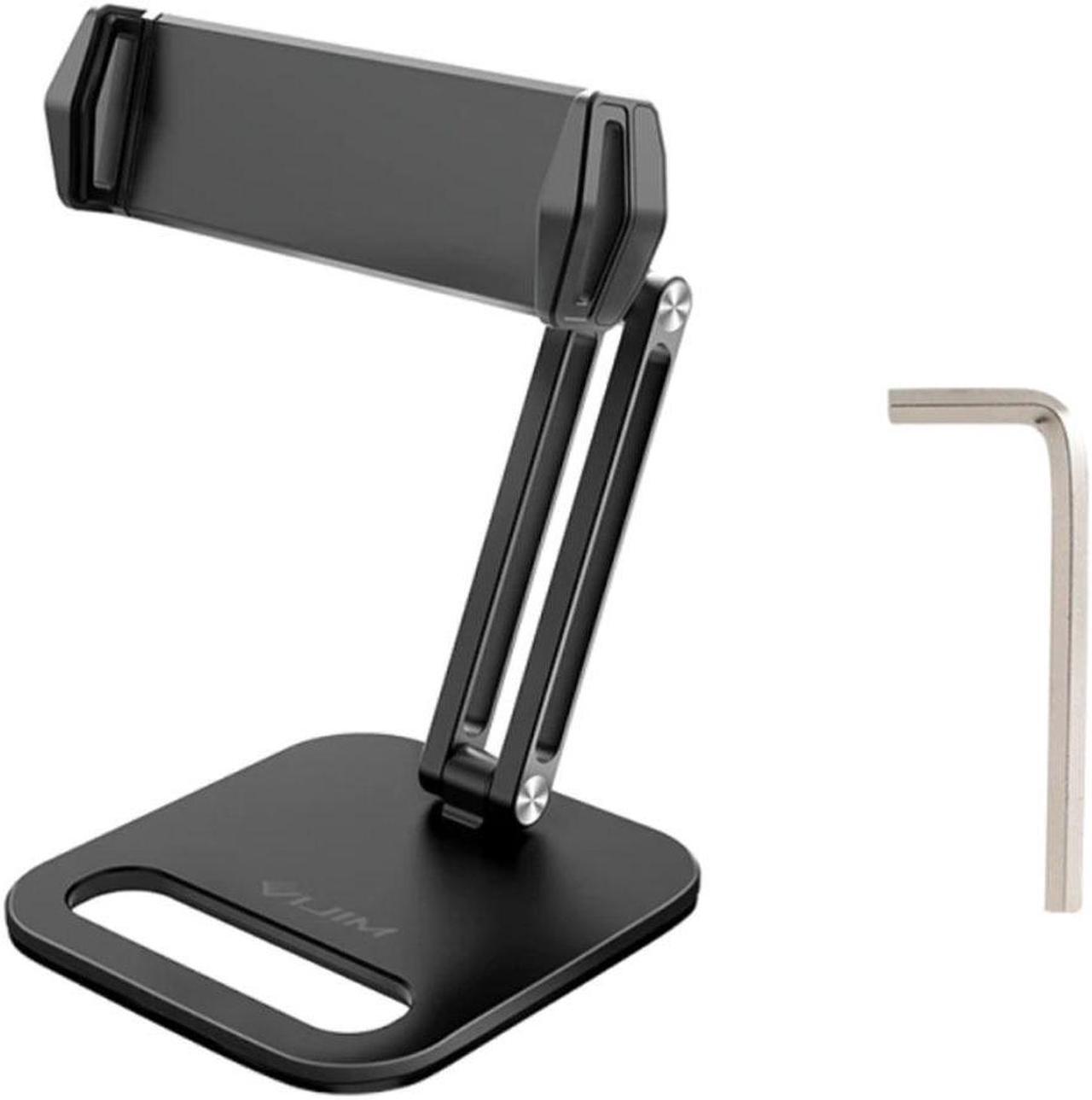 Main image of ULANZI Tablet Stand Holder, VIJIM P001 Desktop Phone Mount Stand with 2 Adjustable Arm and 360° Rotates Tablet Holder Universal Foldable Multi Angle, Compatible with iPad iPhone Tablet