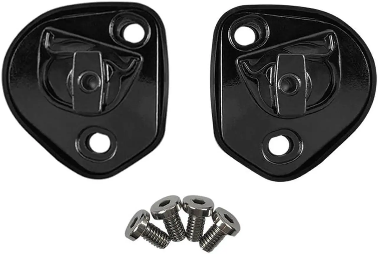 Alt view image 4 of 5 - Furulu 1Pair Pivot Kit Base Plate Visor Mechanism For Pista GP R GP RR Corsa Helmet