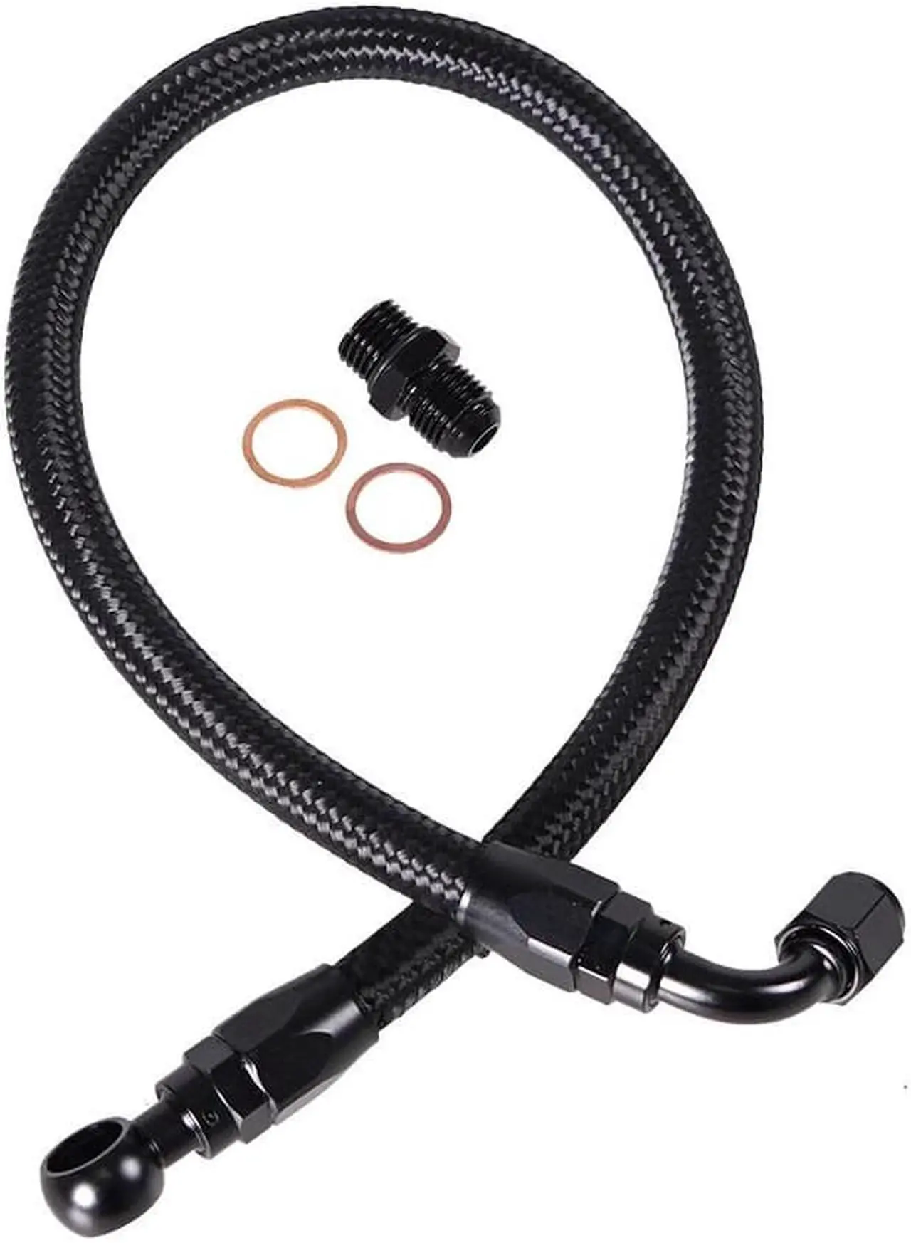 Alt view image 3 of 5 - Furulu New Braided Fuel Line- For Honda-Acura B/D Series D15 D16 B16B,B16A,B18C,D16