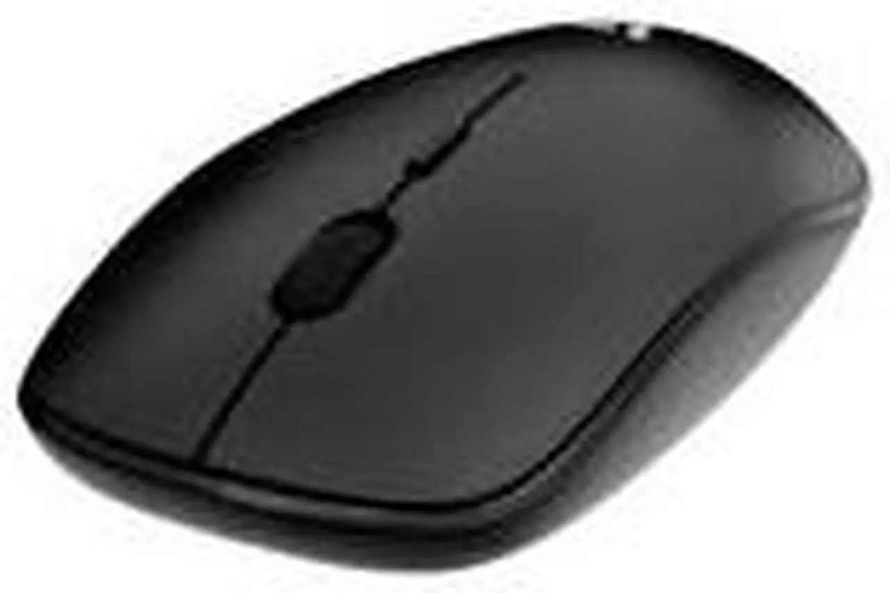 Alt view image 9 of 11 - V7 MW200-1E Black 4 Buttons Tilt Wheel RF Wireless Optical 1600 dpi Low Profile Mouse