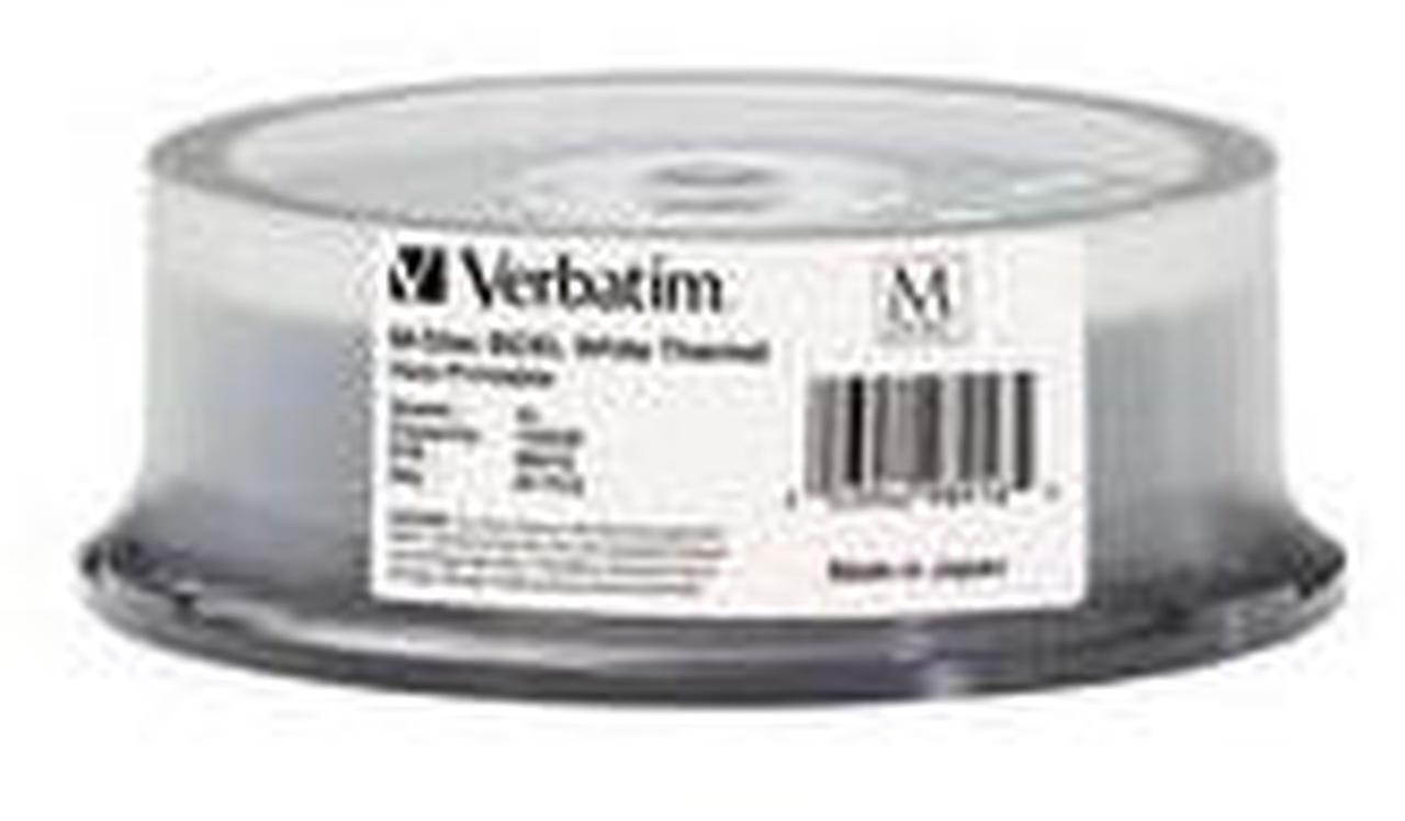 Alt view image 9 of 9 - VERBATIM CORPORATION 98916 25PK M-DISC BDXL 4X 100GB WHITE