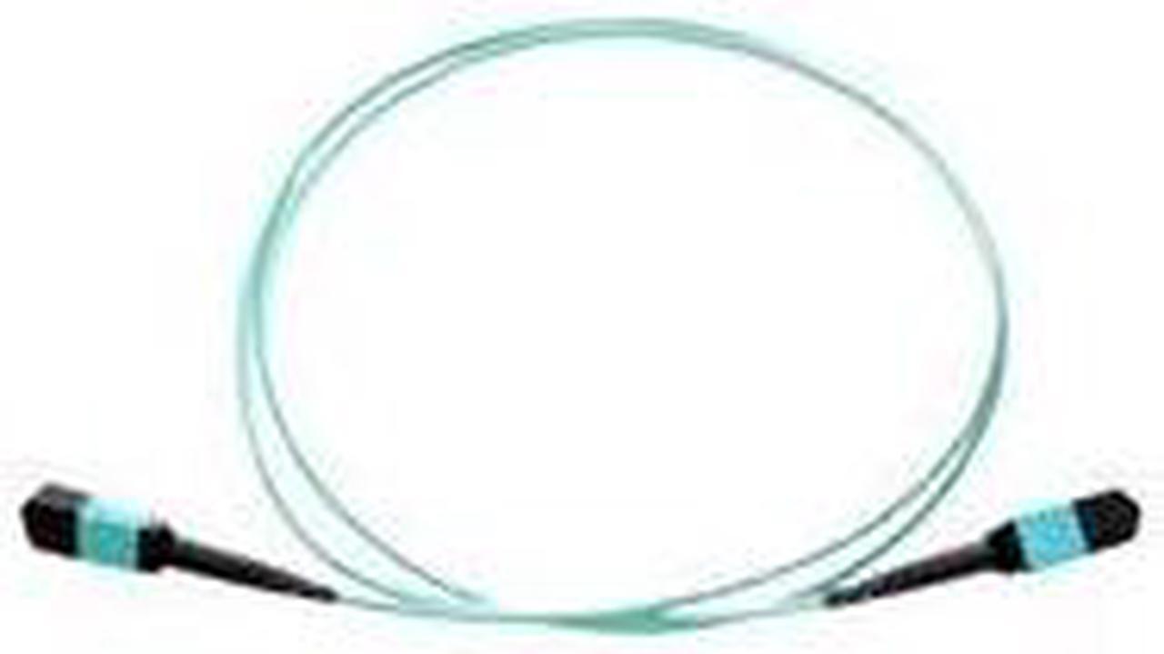 Alt view image 2 of 2 - AXIOM MPO FEMALE TO MPO FEMALE MULTIMODE OM3 50/125 FIBER OPTIC CABLE - 3M