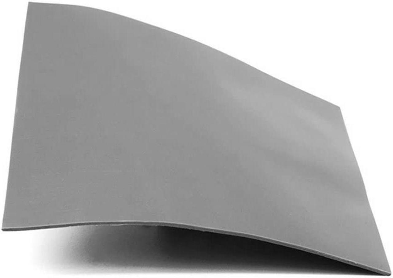 Alt view image 4 of 7 - High Performance 4 Pack Thermal Pad, 100x100mm 0.5mm 1mm 1.5mm 2mm Highly Efficient Thermal Conductivity 6.0 W/mK,Heat Resistant Silicone Thermal Pads for Laptop Heatsink CPU GPU SSD LED Cooler,Gray