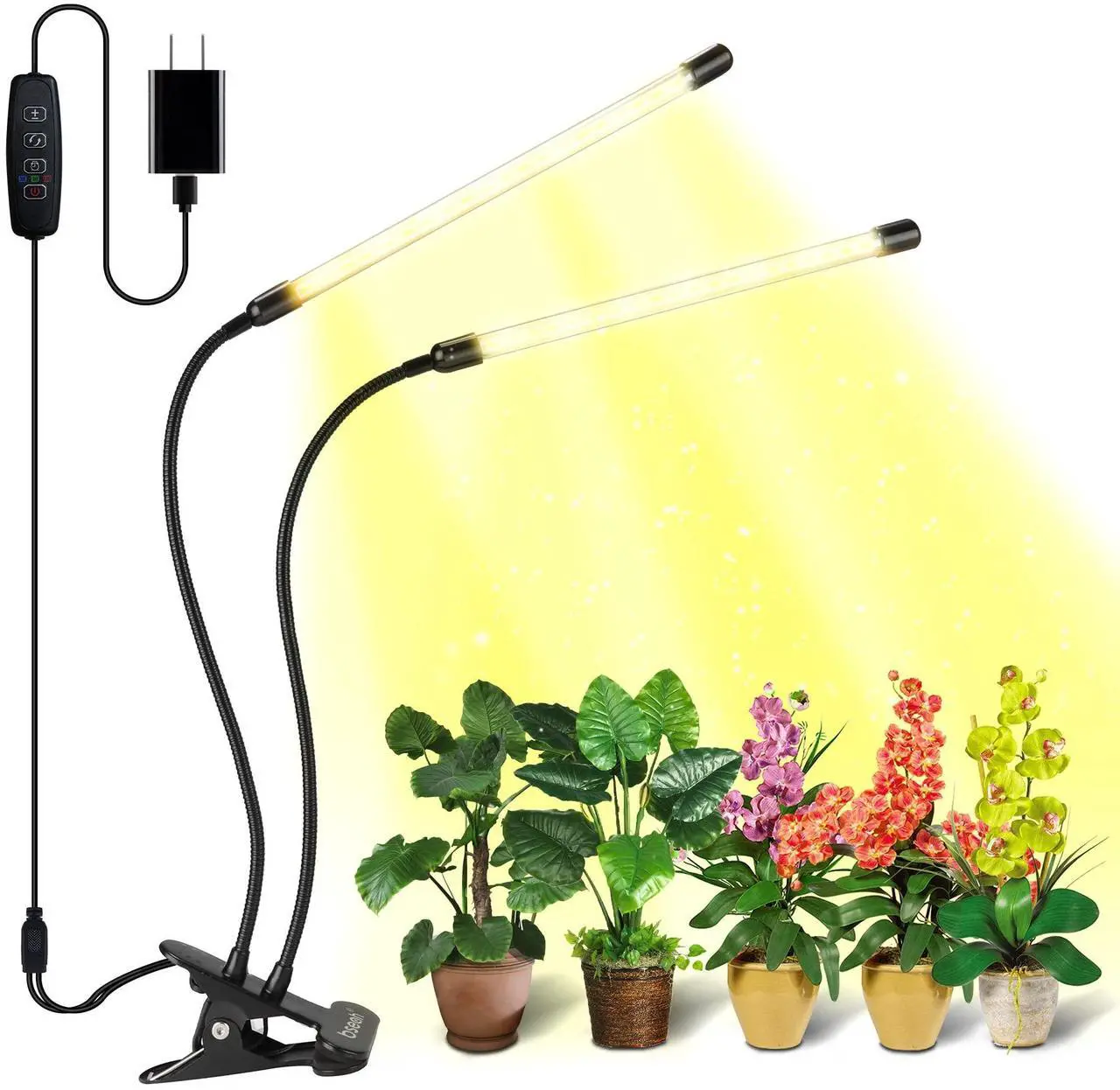 Main image of Bailink Grow Light Plant Lights for Indoor Plants, Full Spectrum Plant Grow Lights, 10 Dimmable Levels Auto ON & Off with 3/9/12H Timer
