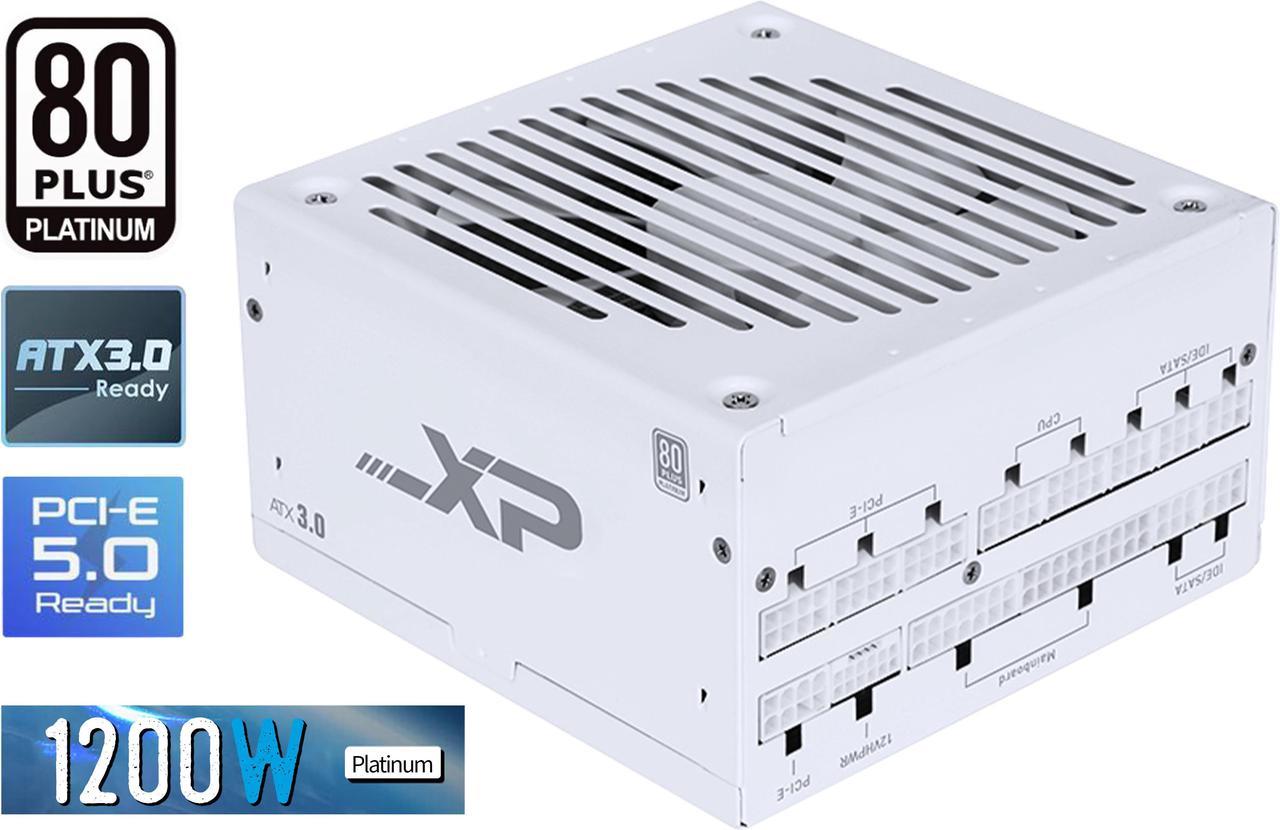 SAMA 1200W Power Supply 80Plus Platinum Certified ATX3.0 PCIE 5.0 PSU 12VHPWR Full Voltage ECO Mode FDB Fan  ATX Power for 3090Ti 4070Ti 4080 4090 White