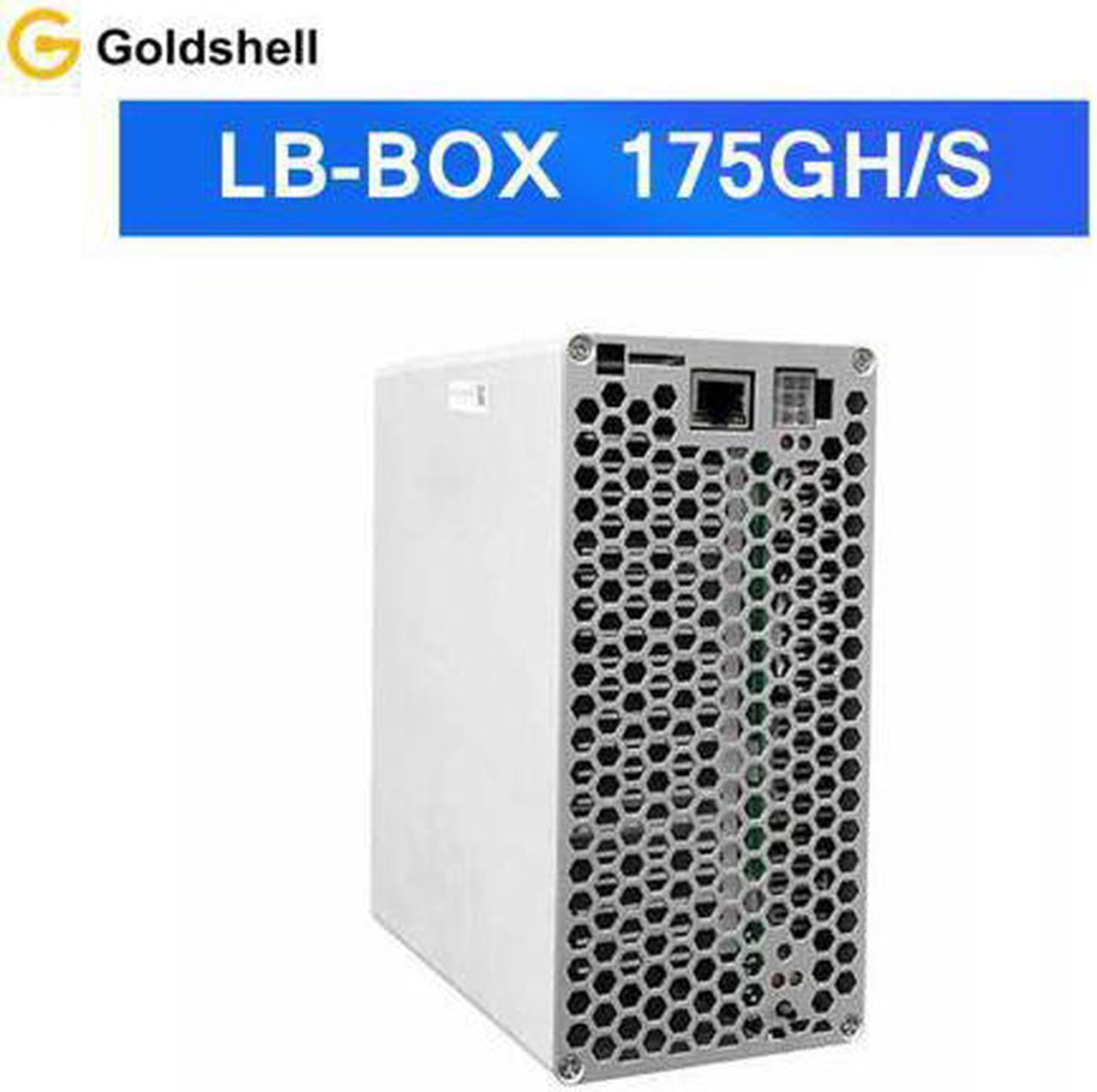 Goldshell LB-BOX 175GH/S (without Power Cord) Simple Mining Machine LBC 162W Low Noise Miner Small Home Riching(without Power Cord)