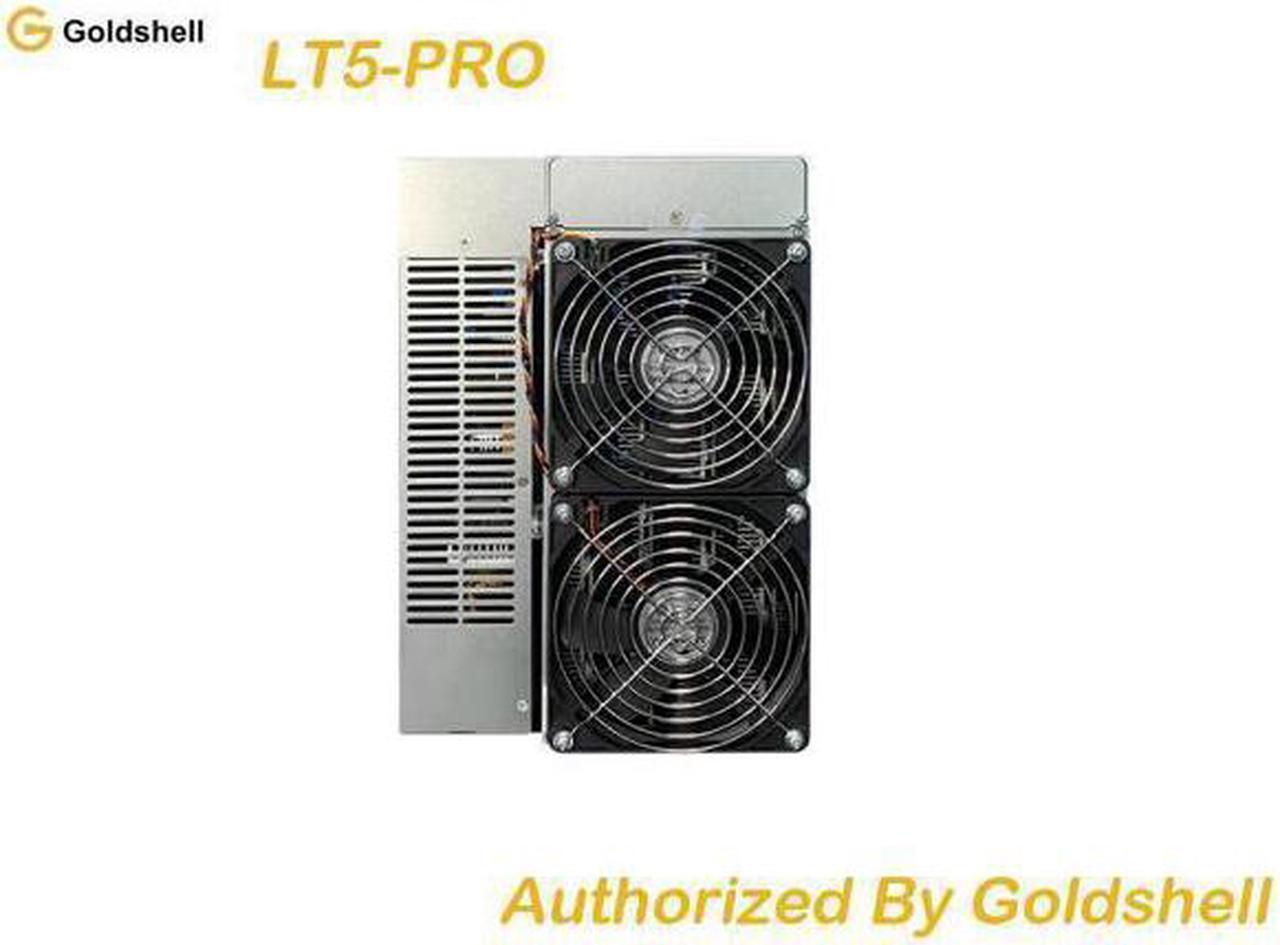 Top profit miner Goldshell LT5 pro 2450MH/S ASIC LTC Scrypt algorithm mining Dogecoin + Litecoin miner power consumption of 3100W