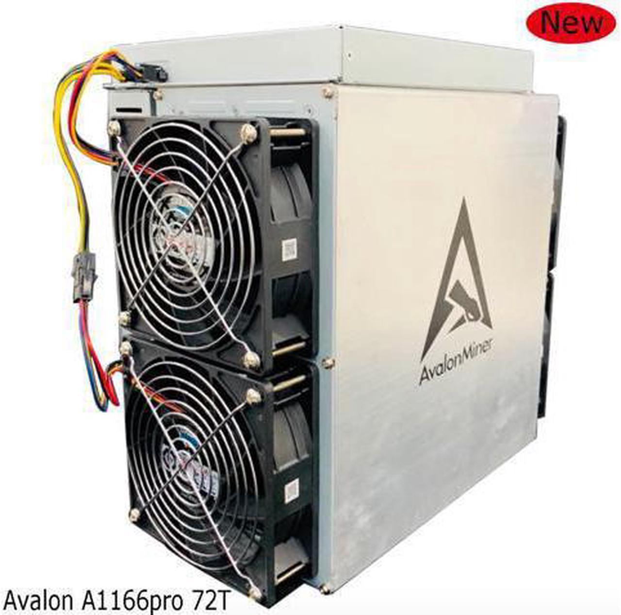 New Original Avalon 1166pro 72T SHA256 ASIC miner BTC BCH mining machine avalon Miner A1166 pro Canaan mining SHA-256