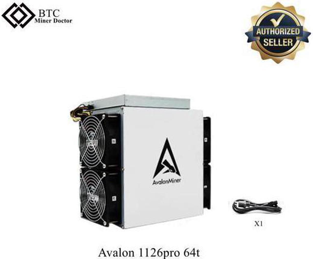 Canaan Avalon 1126 PRO 64T Bitcoin Crypto Mining Machine Avalonminer 1126 Pro