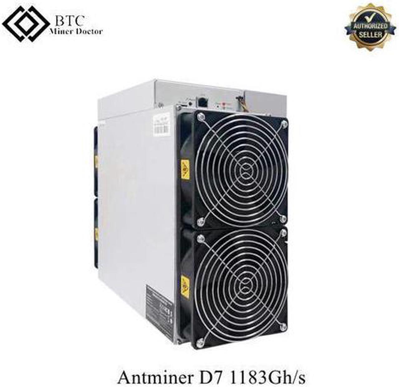 Antminer D7 1183GH/S Dash Miner Asic Miner Bitmain 3148w Included PSU Original