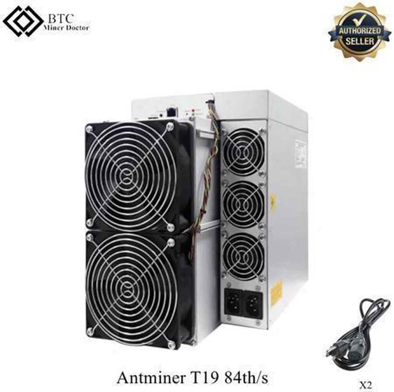 Bitmain Antminer T19 84th/s Most Advanced Crypto ASIC BTC Mining