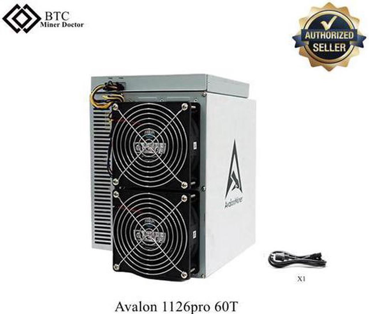 Canaan AvalonMiner 1126 PRO 60T Bitcoin Crypto Mining Machine Avalonminer 1126 Pro