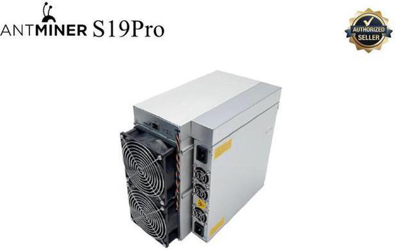 110th/s Bicoin Miner S19pro Bitcoin Asic Miner Bitmain Antminer S19 Pro 3250w