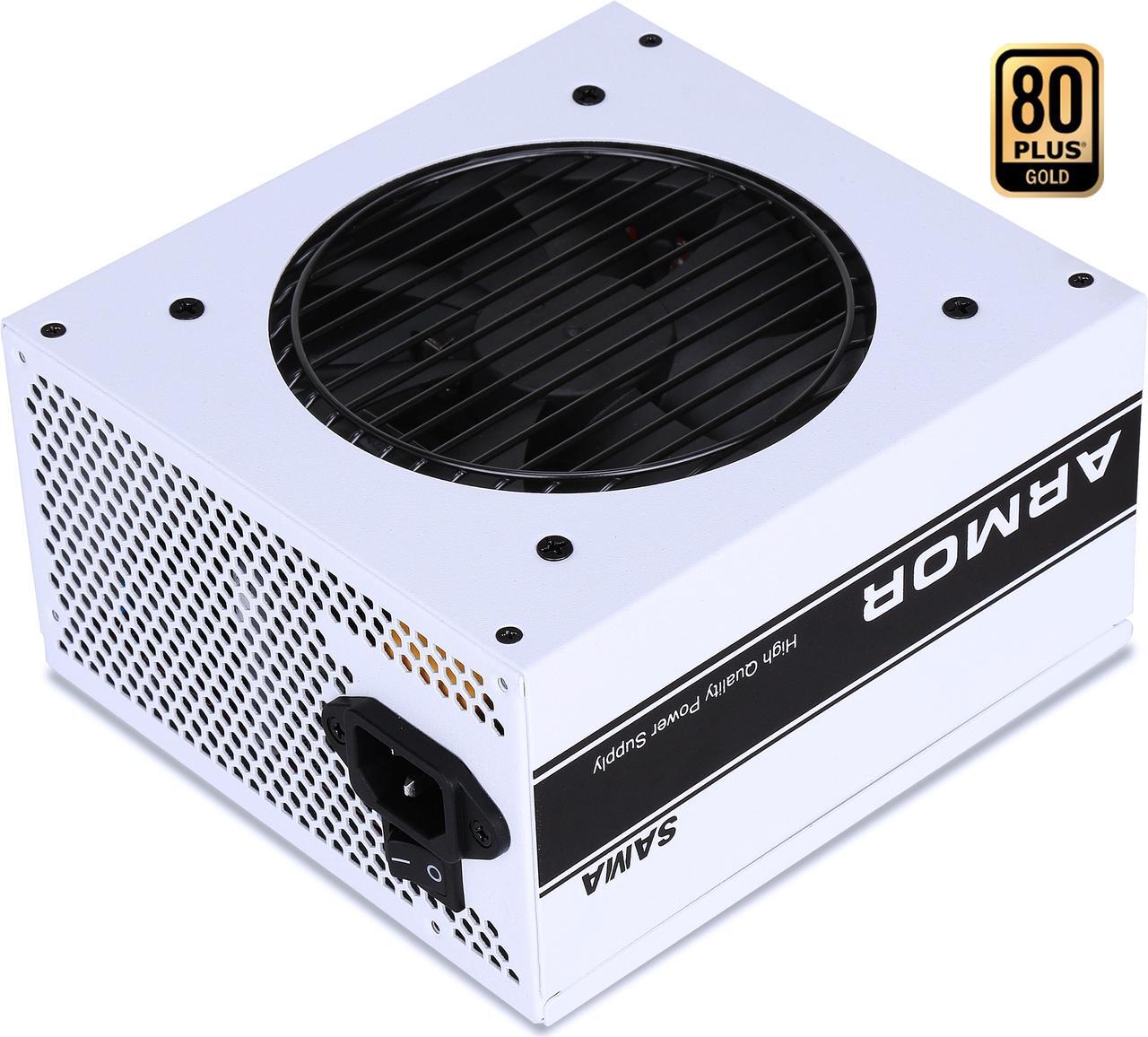 Alt view image 3 of 7 - SAMA 750W PC Power Supply Full Voltage 80 Plus Gold ECO Mode 12V PSU PFC FDB Silent Fan Mode Full Modular ATX Power Supply for ALL Graphics Cards White