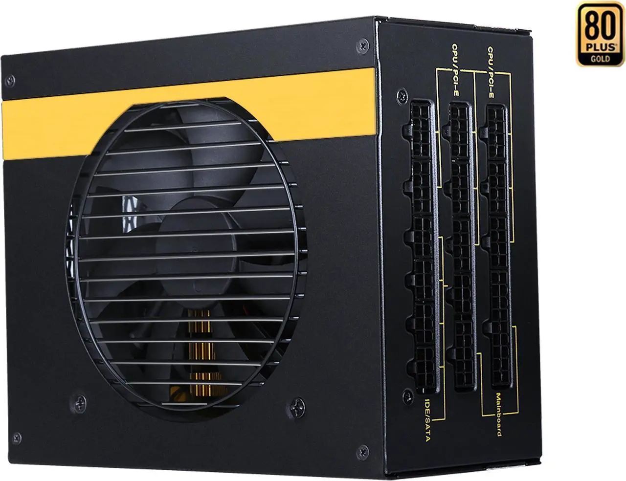 Main image of SAMA 650W Power Supply 80 Plus Gold Full Voltage Full Modular 12V FDB Silent Fan PSU ATX Power for 4000 Series Graphics Cards Black 10 Year Warranty