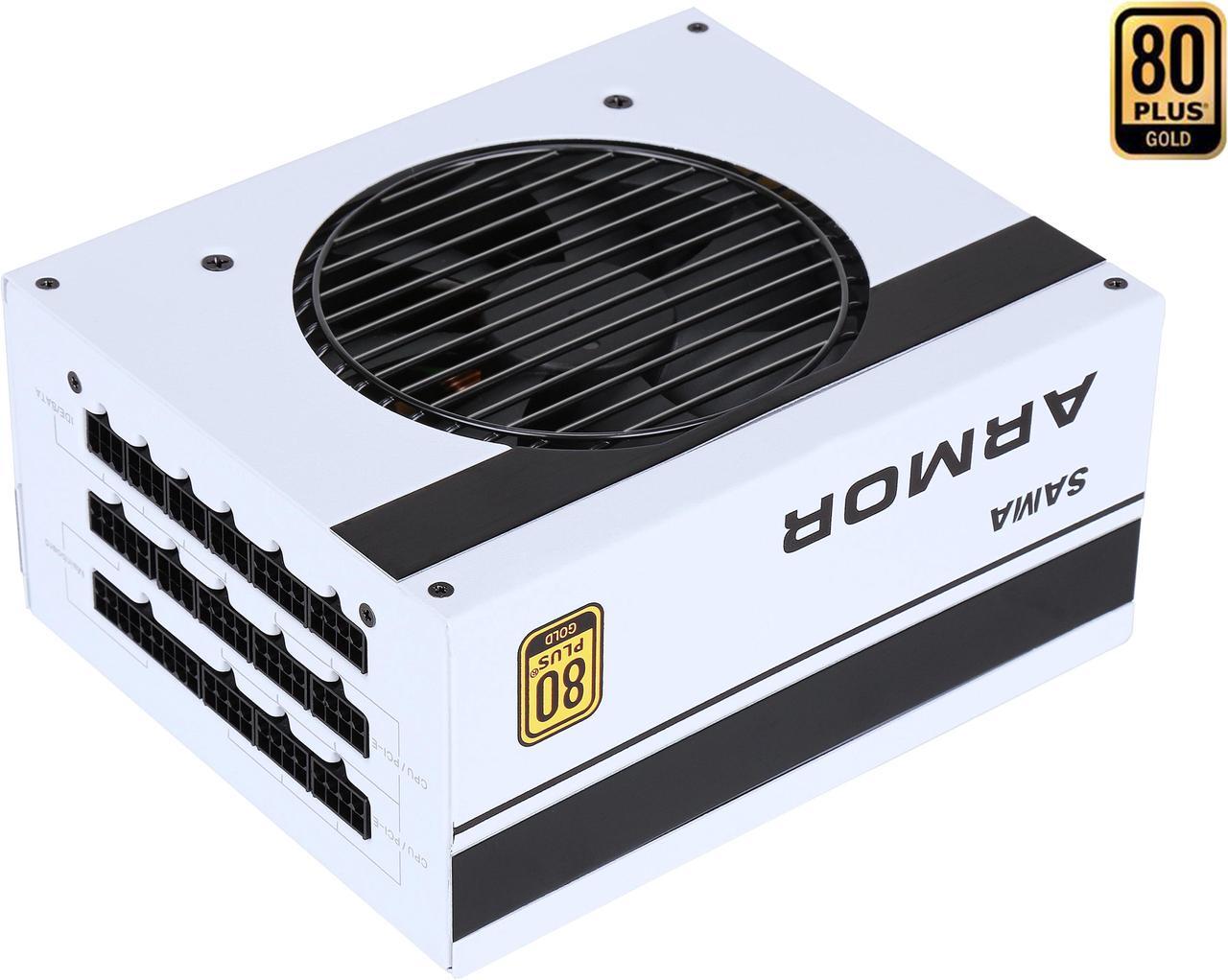 Alt view image 2 of 7 - SAMA 750W PC Power Supply Full Voltage 80 Plus Gold ECO Mode 12V PSU PFC FDB Silent Fan Mode Full Modular ATX Power Supply for ALL Graphics Cards White