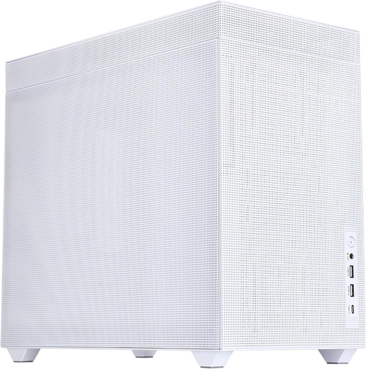 SAMA IM01 Pro White Micro ATX Mid Tower Computer Case Type-C USB3.0 MATX PC Case, 1x120mm Silent High Airflow Fan Pre-installed,with Expansion Bracket