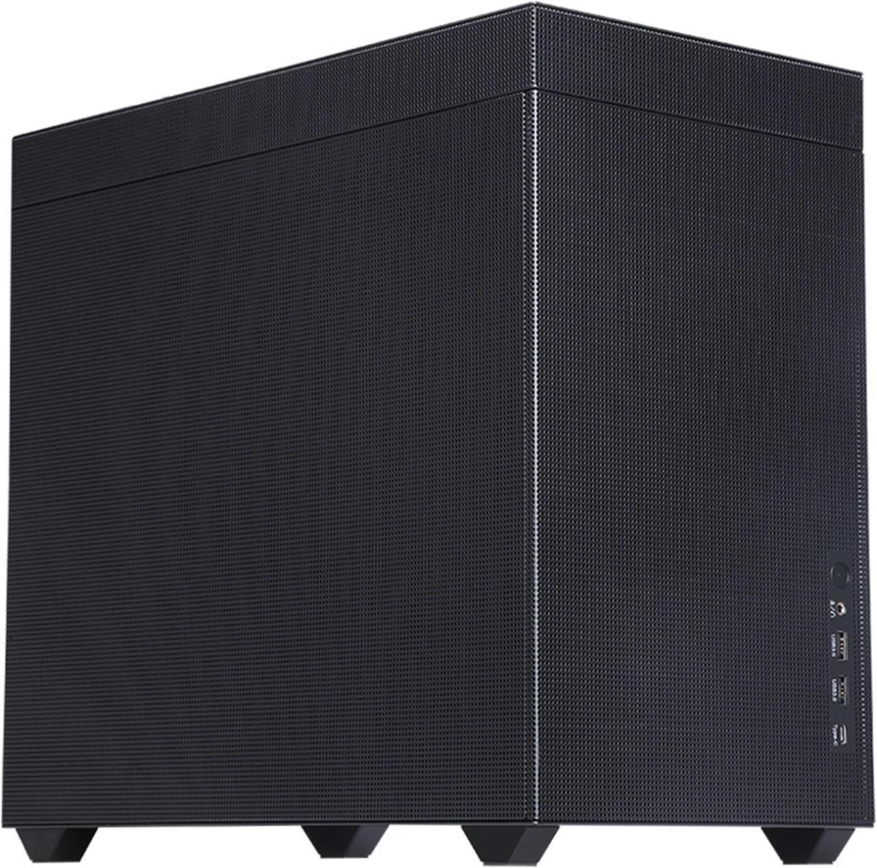 SAMA IM01 Pro High Air Flow Natural Cooling Metal Mesh Panel MATX Micro ATX PC Computer Case Black, Good ventilated, Durable, Real bargain, Supports Upright/ Inverted Installation