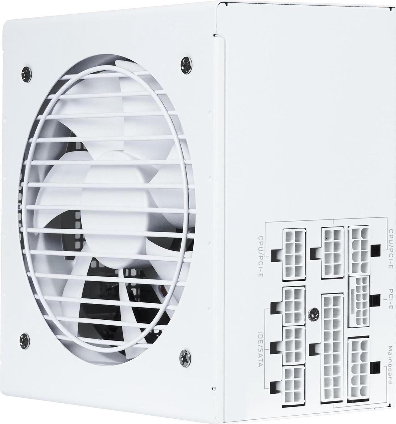 Alt view image 7 of 7 - SAMA GT650WH White 80 PLUS Gold Fully Modular ATX Power Supply - ATX 3.1 & PCIe 5.1 Compliant - Japanese Capacitors - FDB Fan with Auto Speed Control - 5 Year Warranty