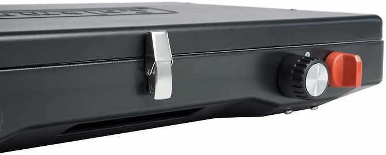 Alt view image 3 of 4 - Coleman Gladiator 2 Burner Stove Ourdoor Activities/Camping