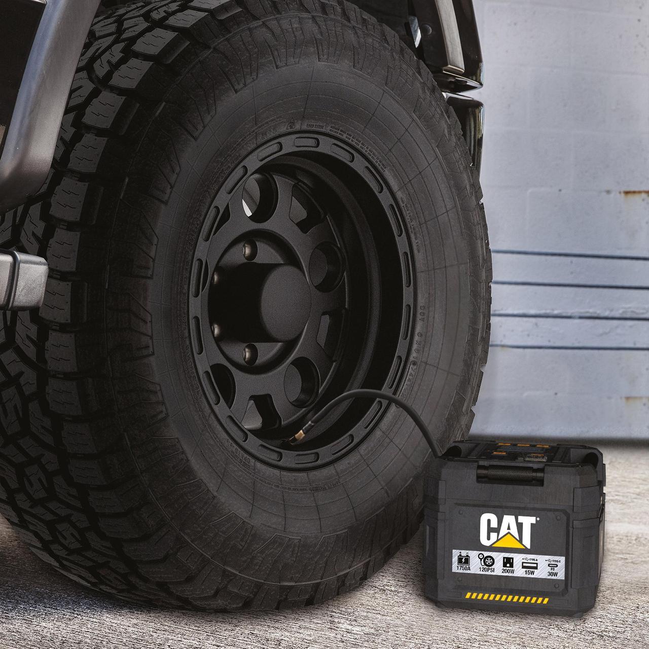 Alt view image 4 of 7 - CAT Cube Lithium 4-in-1 Portable Jump Starter