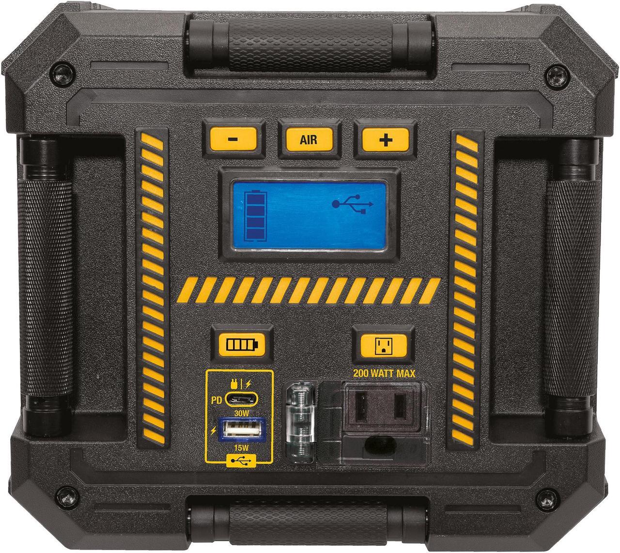 Alt view image 2 of 7 - CAT Cube Lithium 4-in-1 Portable Jump Starter