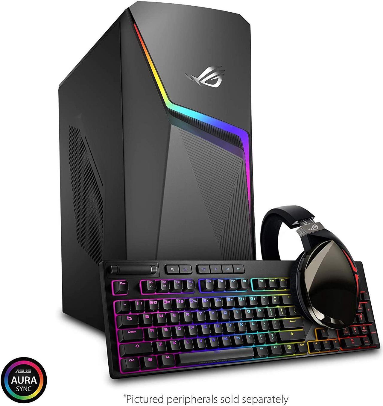 Alt view image 10 of 10 - ROG Strix GL10DH Gaming Desktop PC, AMD Ryzen 5 3400G, GeForce GTX 1650, 8 GB DDR4 RAM, 512 GB PCIe SSD, Wi-Fi 5, Windows 10 Home, GL10DH-PH552