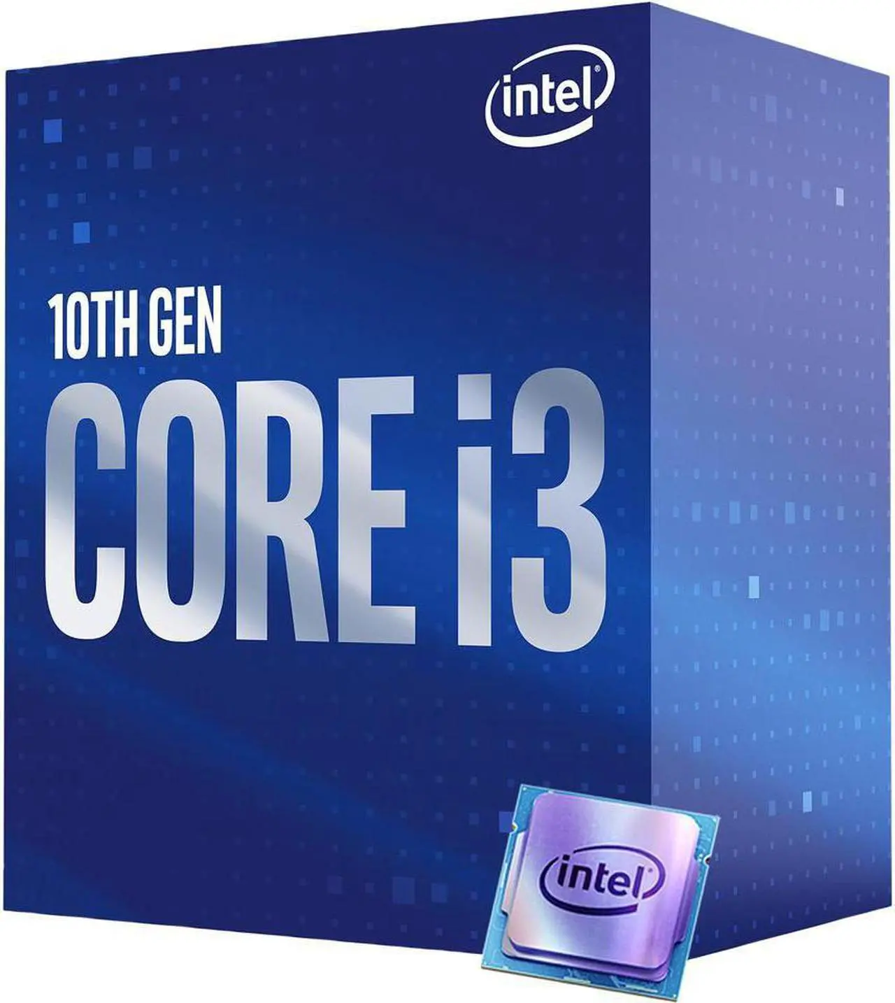 Alt view image 4 of 4 - Intel Core i3-10300 - Core i3 10th Gen Comet Lake Quad-Core 3.7 GHz LGA 1200 65W Intel UHD Graphics 630 Desktop CPU Processor - BX8070110300
