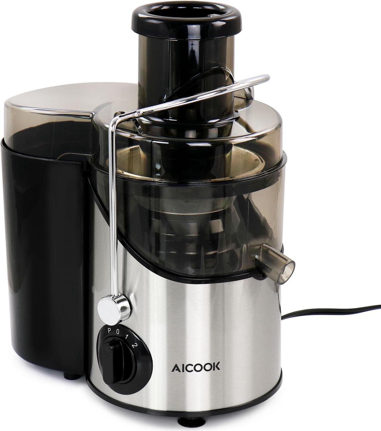 Alt view image 2 of 9 - AICOOK Centrifugal Self Cleaning Juicer and Juice Extractor in Silver