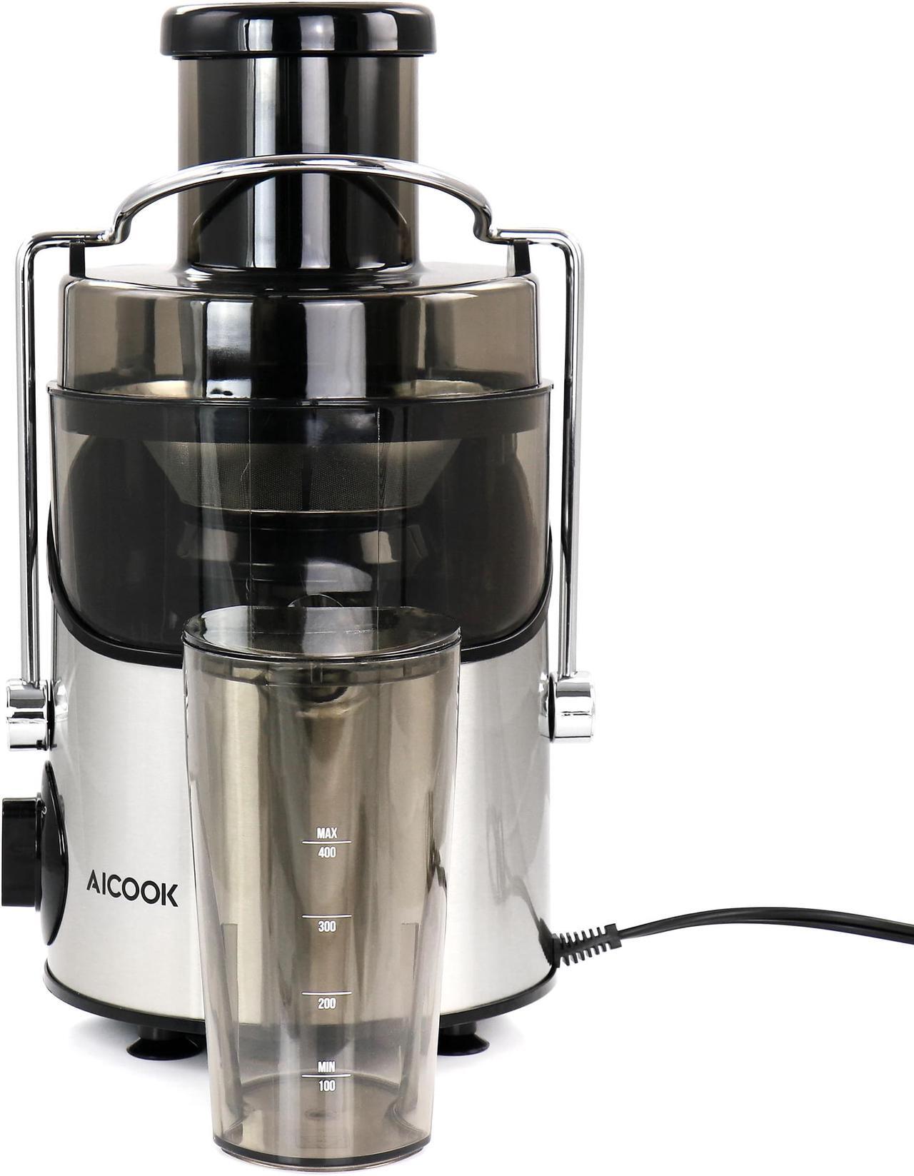 Alt view image 3 of 9 - AICOOK Centrifugal Self Cleaning Juicer and Juice Extractor in Silver