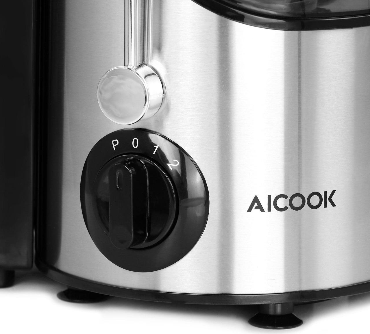 Alt view image 5 of 9 - AICOOK Centrifugal Self Cleaning Juicer and Juice Extractor in Silver