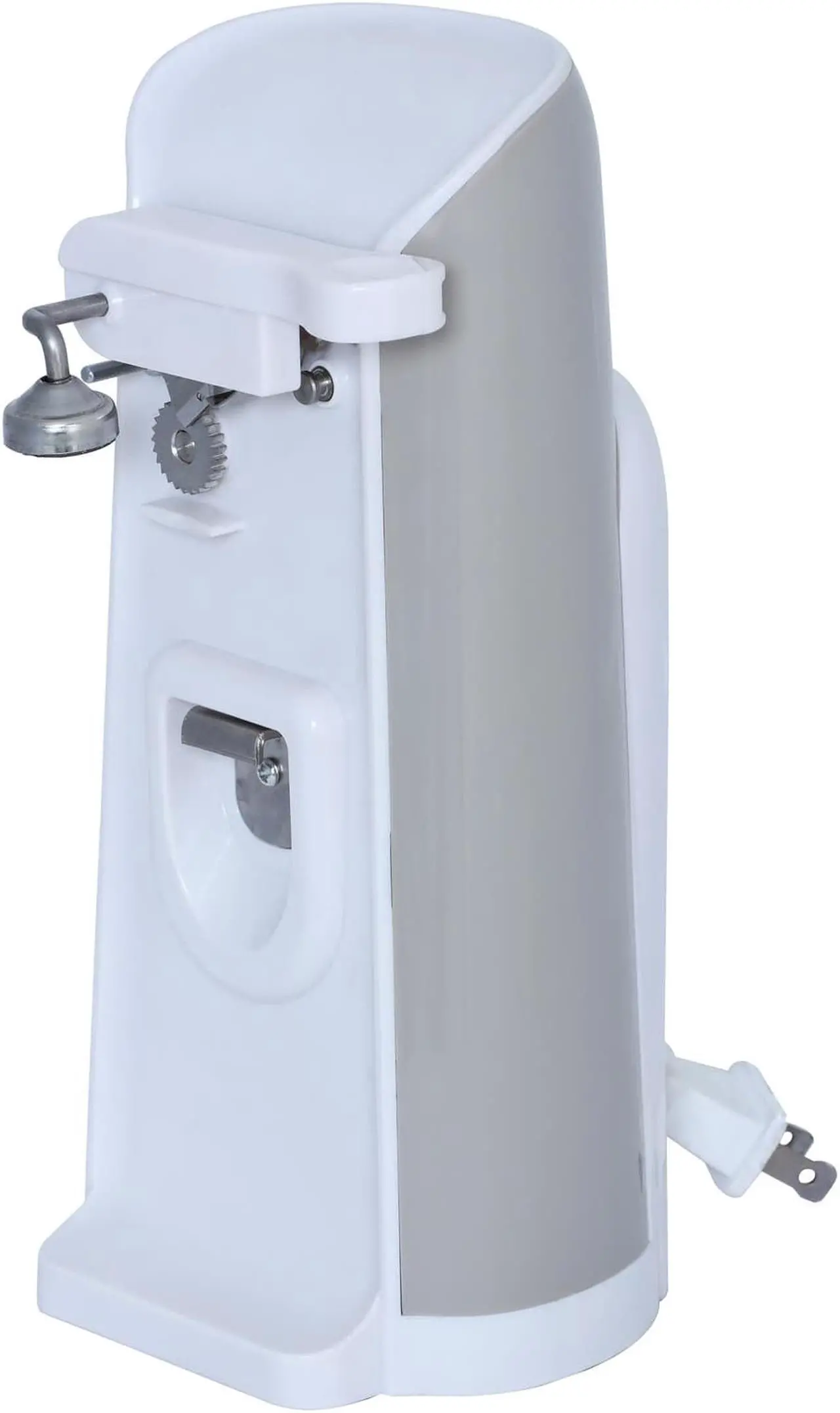 Alt view image 4 of 11 - Brentwood(R) Appliances J-30W Tall Electric Can Opener with Knife Sharpener & Bottle Opener