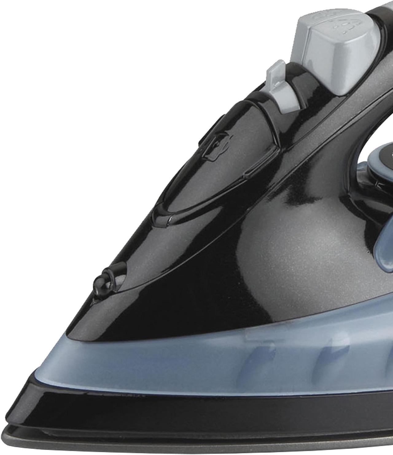 Alt view image 9 of 17 - Brentwood Non-Stick Steam Iron, Black MPI-62