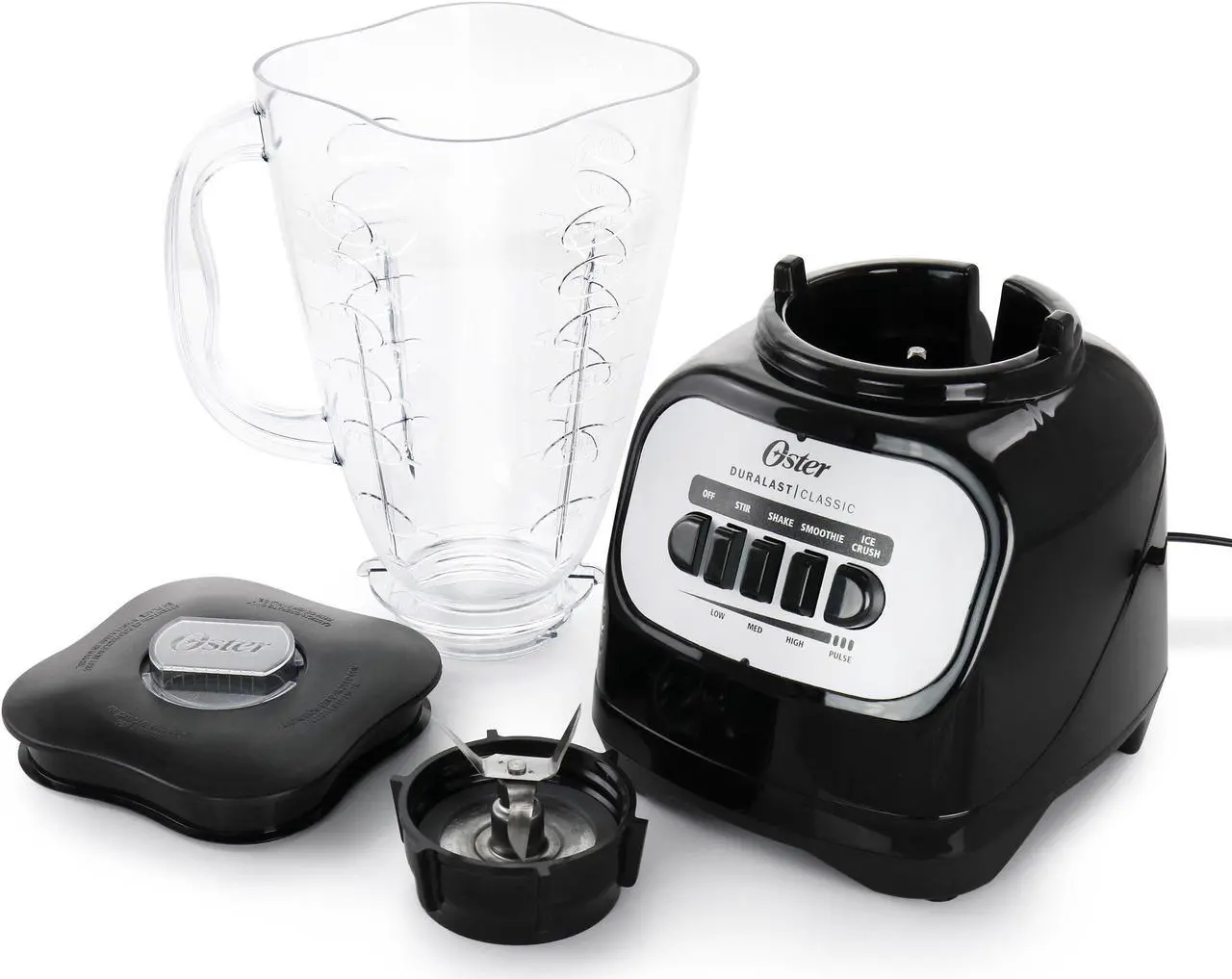 Alt view image 5 of 8 - oster classic series 5-speed blender - black blstcp-b00