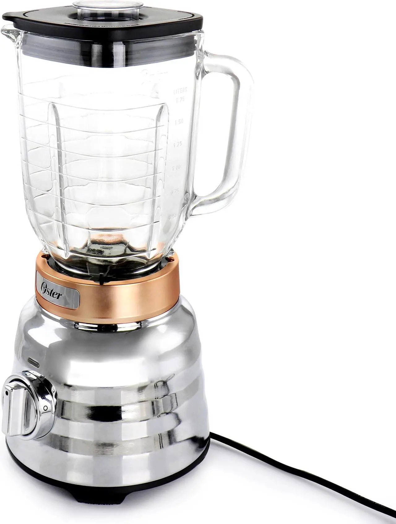 Alt view image 2 of 8 - Oster Beehive Performance 1.75 Liter Blender in Silver and Copper