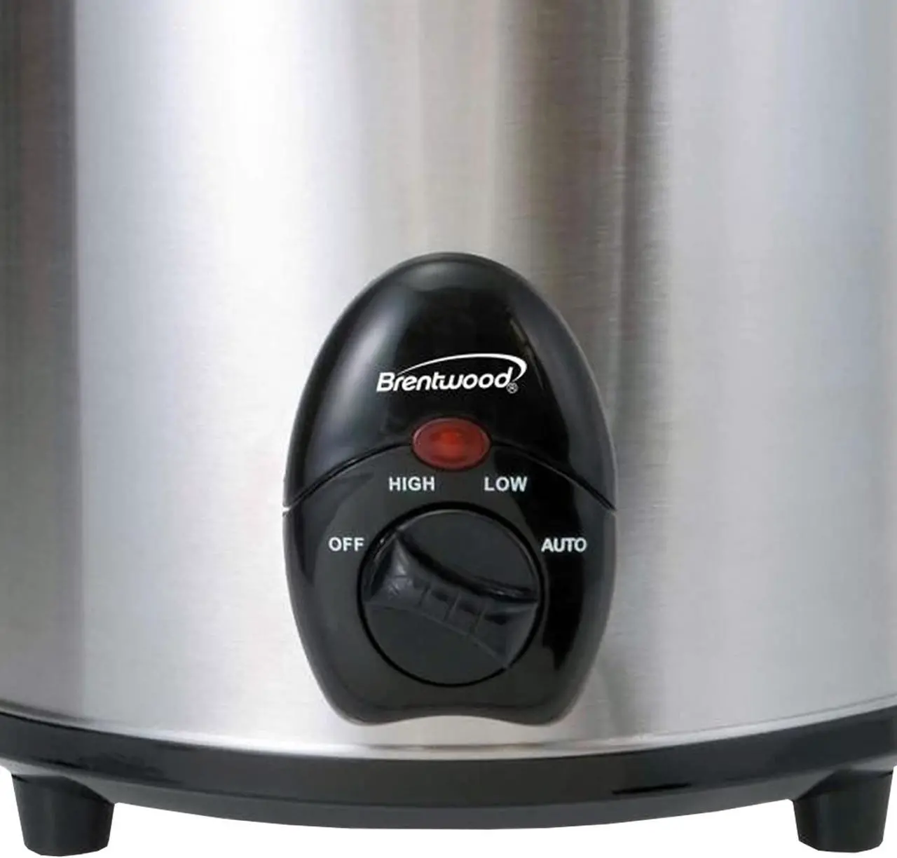Alt view image 16 of 18 - Brentwood SC-130S 3-Quart Slow Cooker (Stainless Steel Body)