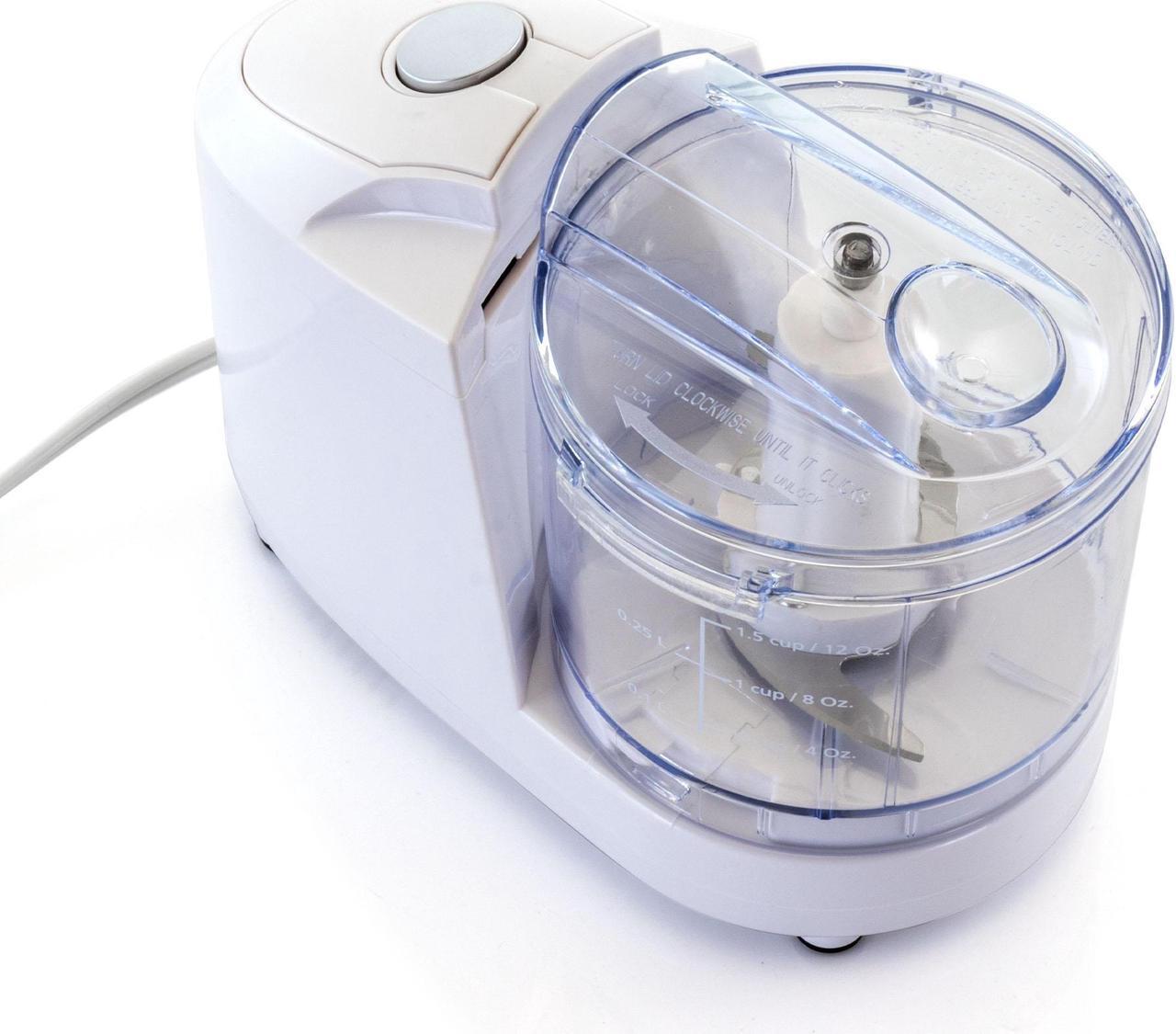 Alt view image 2 of 7 - Better Chef 12 Ounce Compact Chopper in White