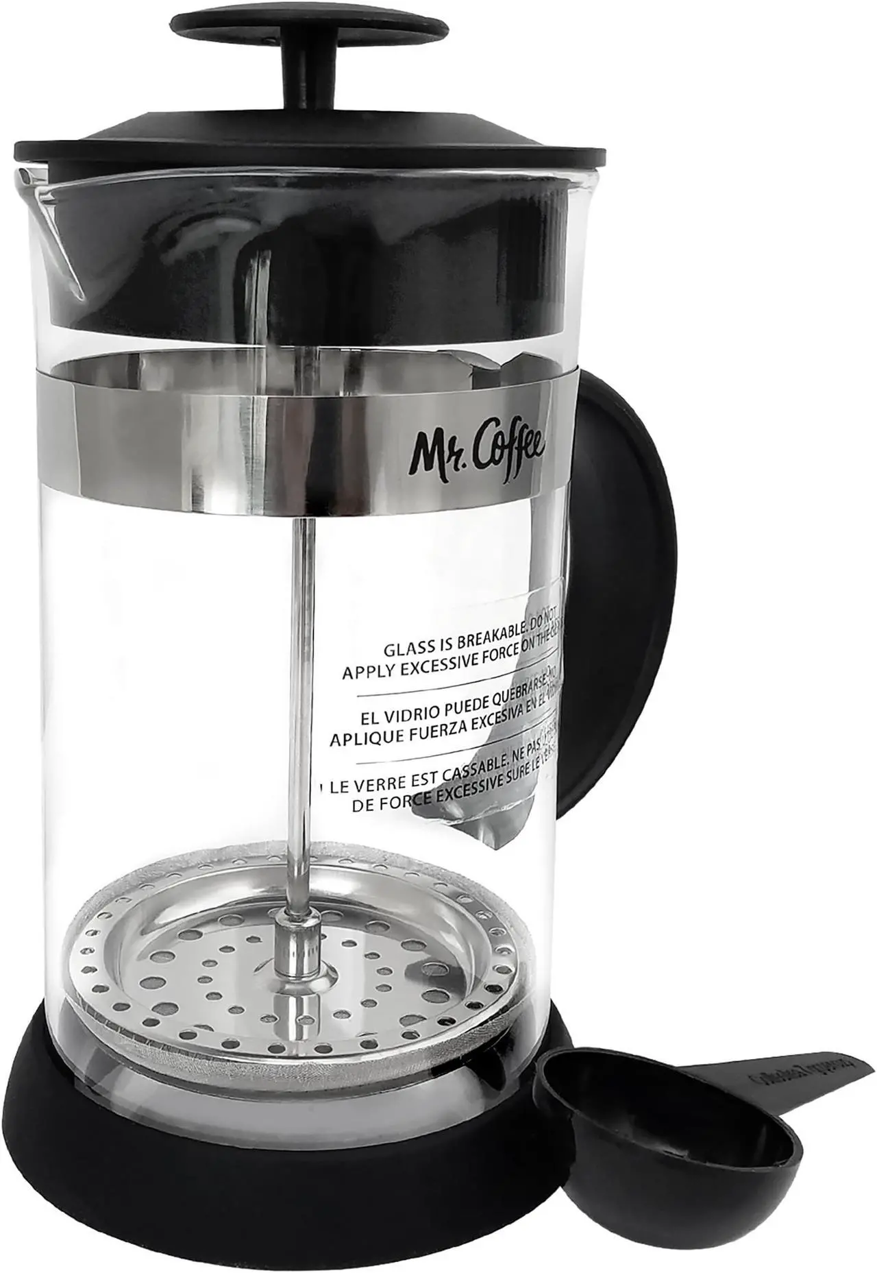 Alt view image 4 of 7 - Mr. Coffee 1.1 Quart Black Coffee Press