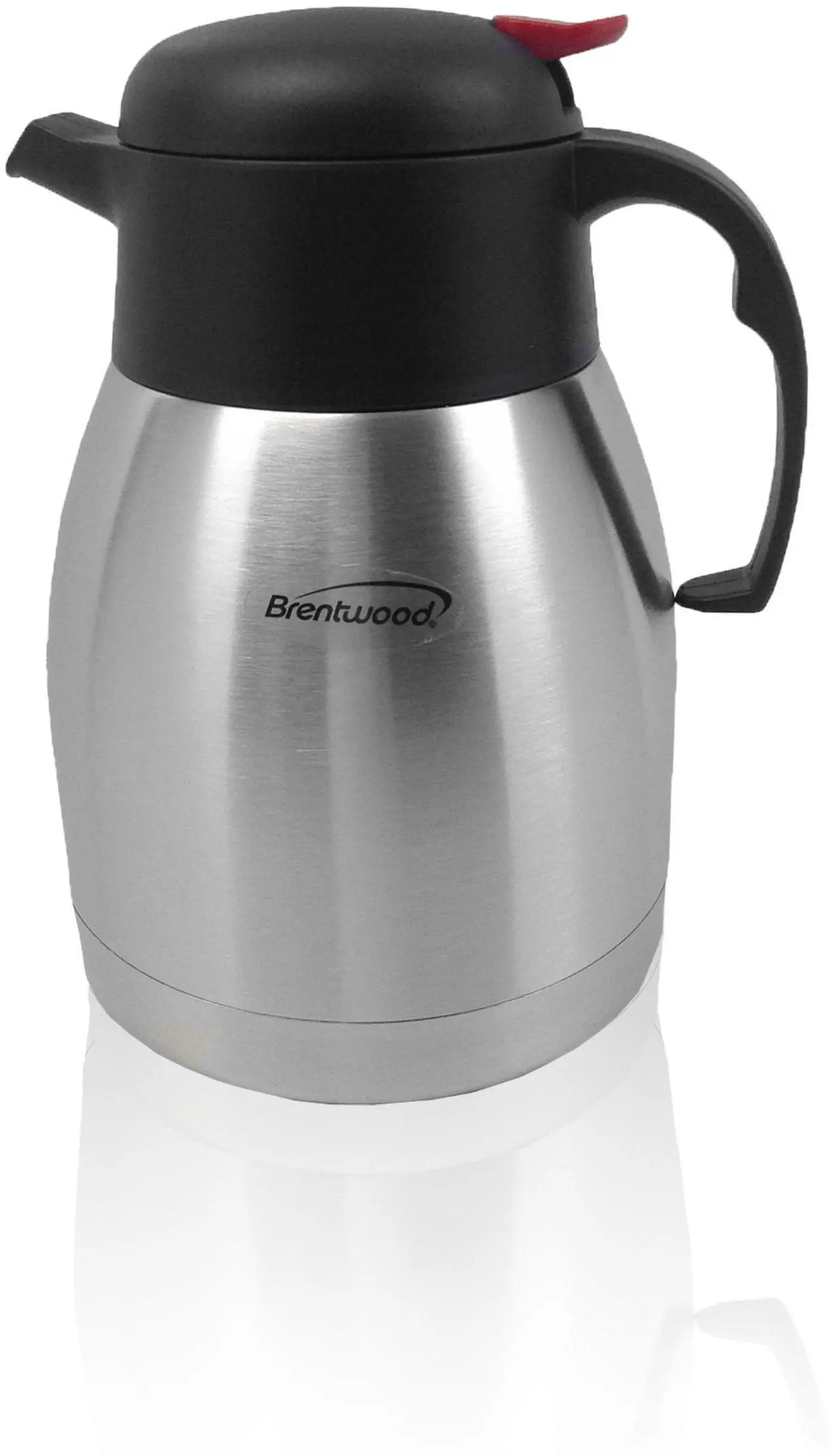 Alt view image 7 of 8 - Brentwood CTS-1200 Stainless Steel 1.2 Liter Vacuum Coffee Pot