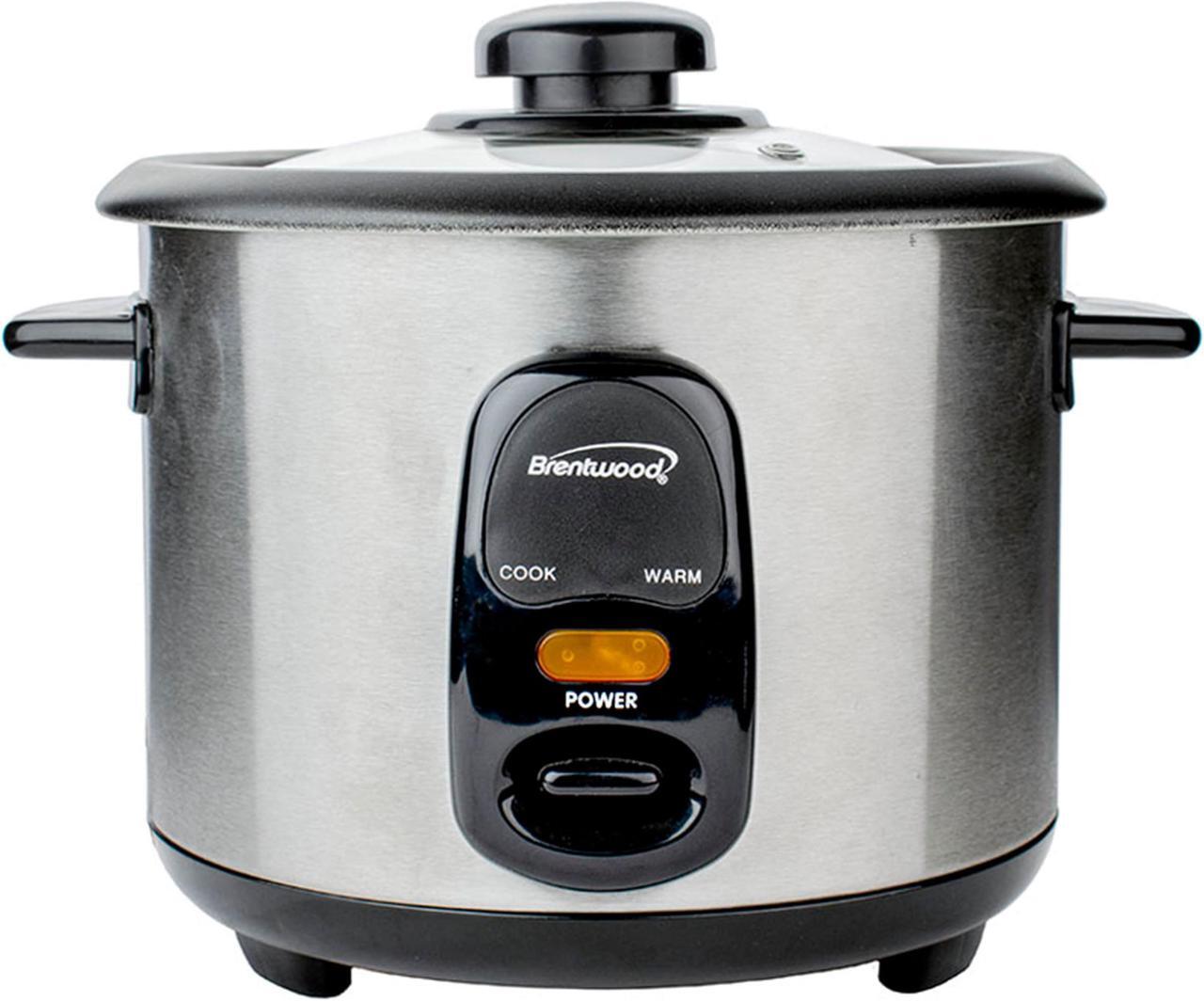 Alt view image 5 of 11 - Brentwood Appliances TS-20 10-Cup Uncooked/20-Cup Cooked Rice Cooker, Stainless Steel