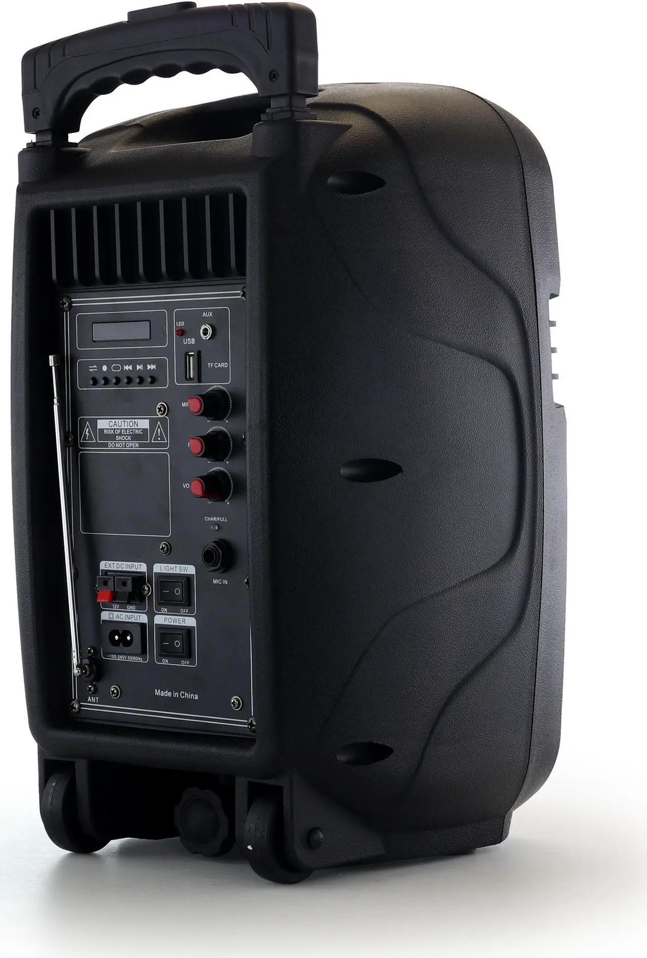 Alt view image 14 of 19 - Befree Sound BFS-3000 8 in. Bluetooth Portable Party Speaker with USB, SD & Reactive Lights
