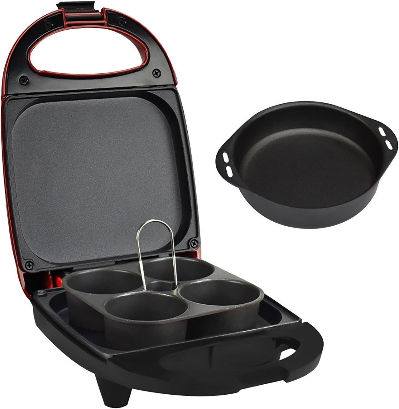 Main image of Brentwood Mini Sous Vide Style Egg Bite Maker in Red
