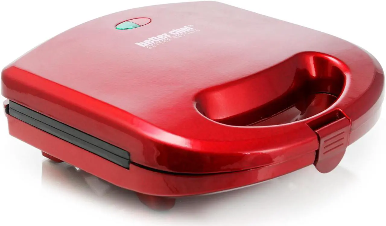 Alt view image 5 of 6 - Better Chef IM-287R Sandwich Grill, Red