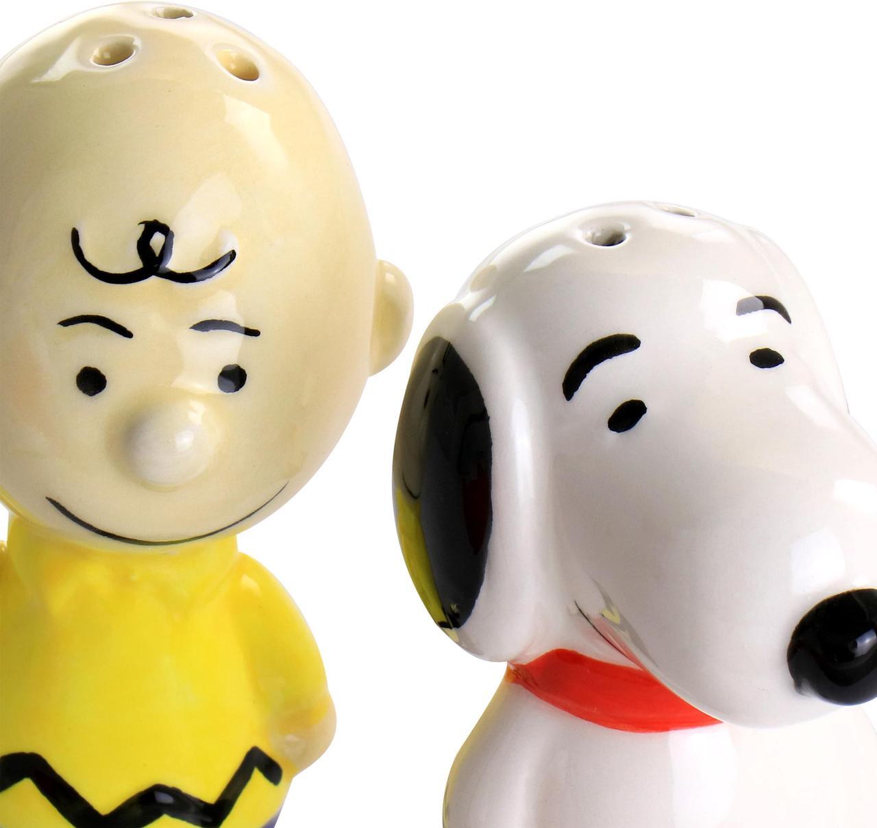 Alt view image 5 of 6 - Peanuts Classical Pals Charlie Brown and Snoopy Figurine Salt and Pepper Shaker Set
