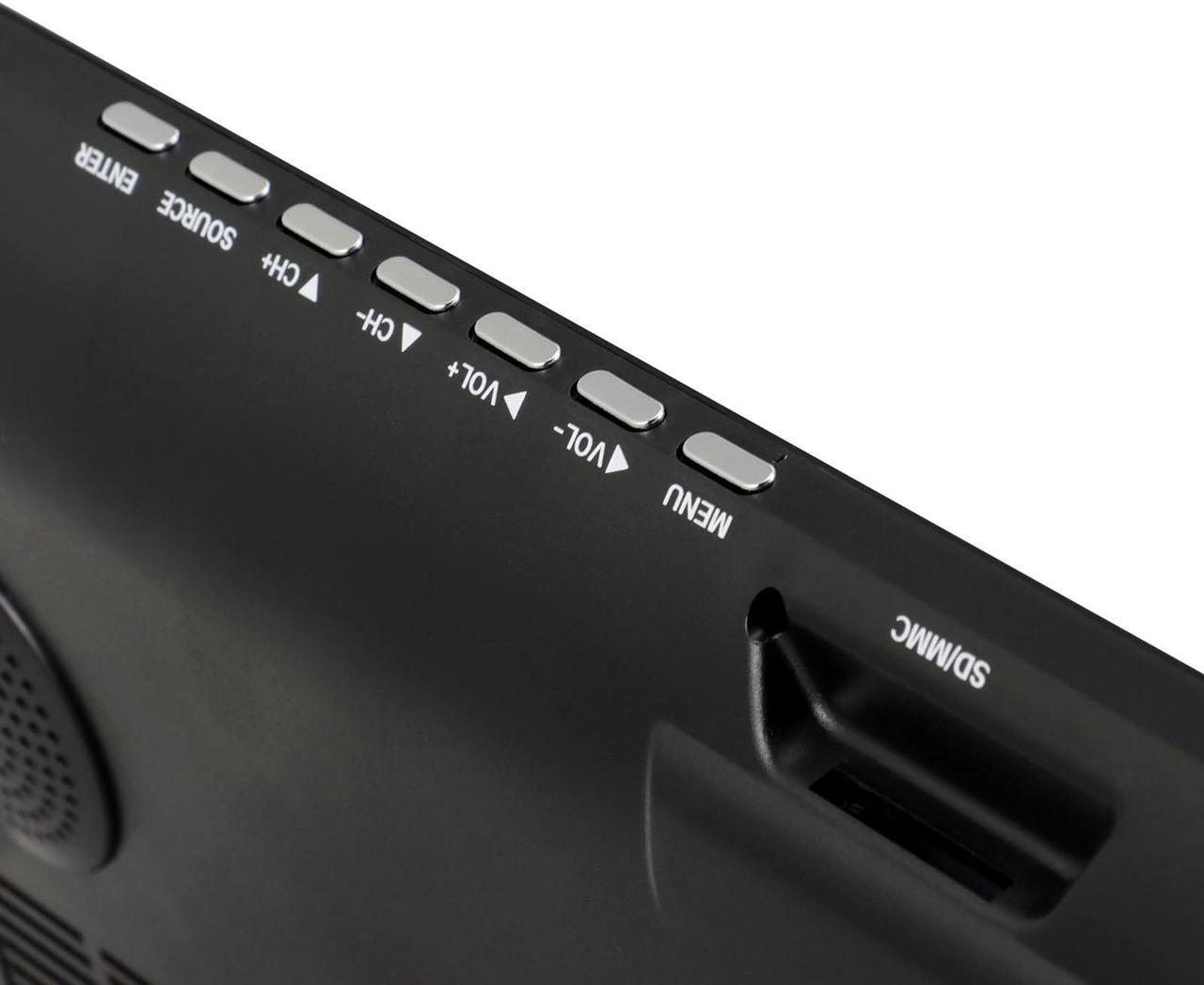 Alt view image 4 of 7 - Trexonic Portable Rechargeable 14 Inch LED TV with HDMI, SD/MMC, USB, VGA, AV In/Out and Built-in Digital Tuner