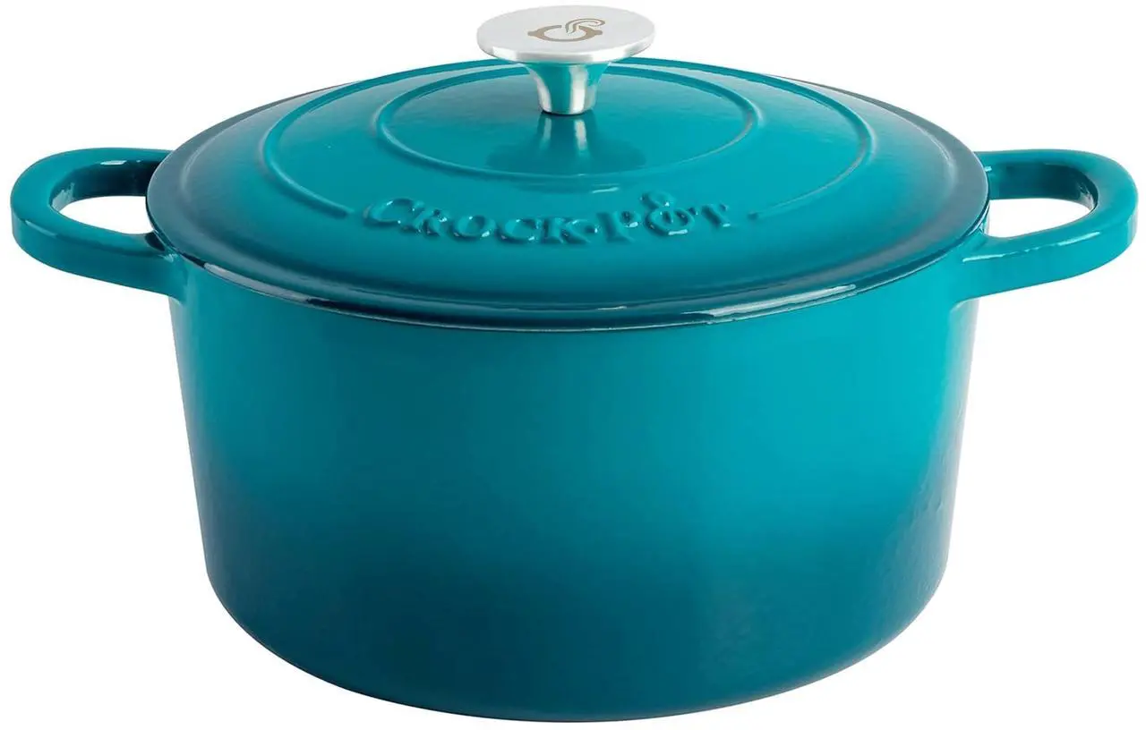 Crock-Pot Artisan Round Cast Iron Dutch Oven