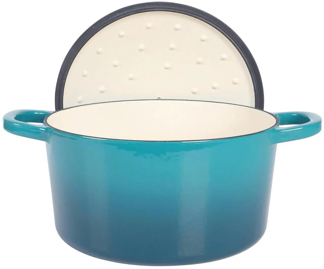 Crock-Pot Artisan Round Cast Iron Dutch Oven - Thumbnail 3